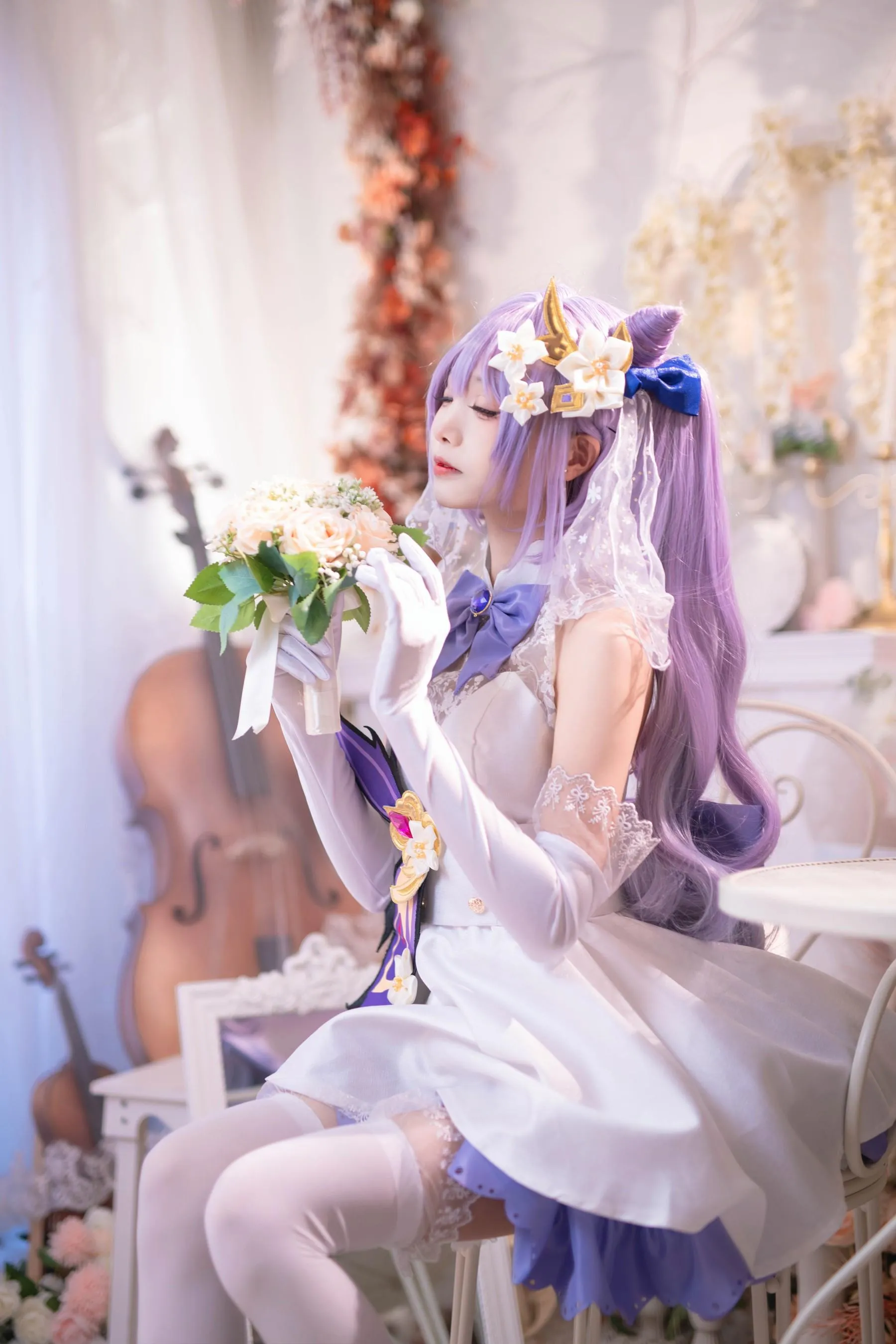 艾西aiwest – NO.02 刻晴花嫁 [40P]插图2